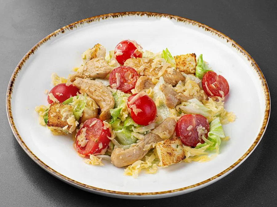 Цезарь с курицей