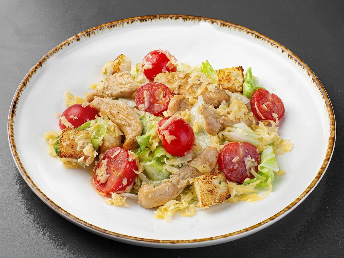 Цезарь с курицей