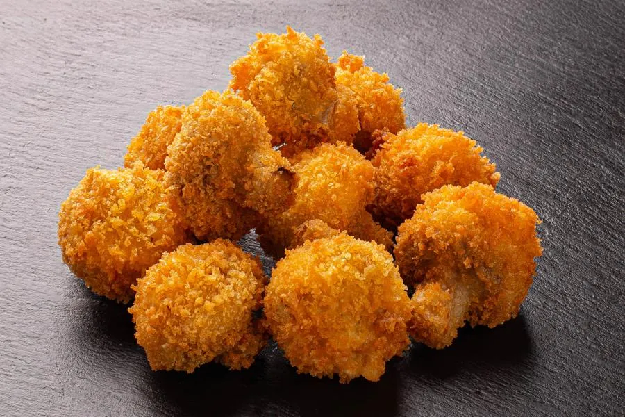 Шампиньоны в панировке